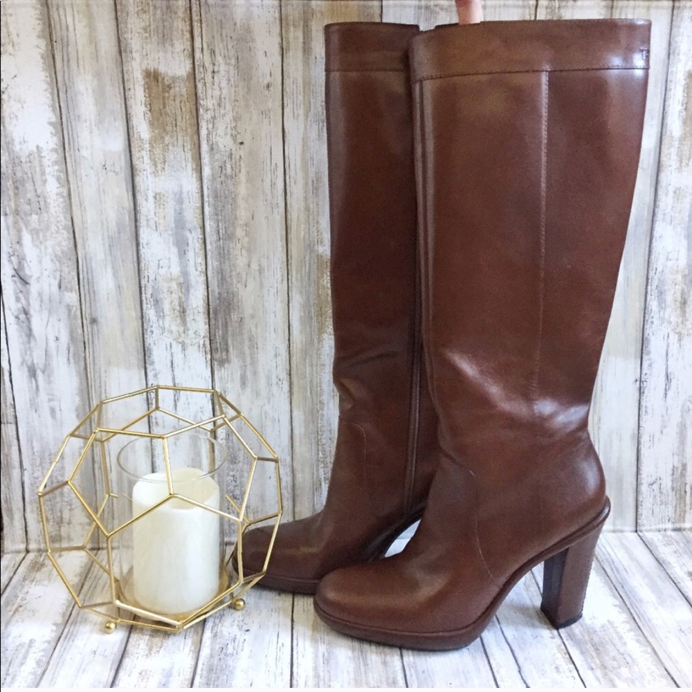 Tommy Hilfiger Jenina Tall Leather Boot